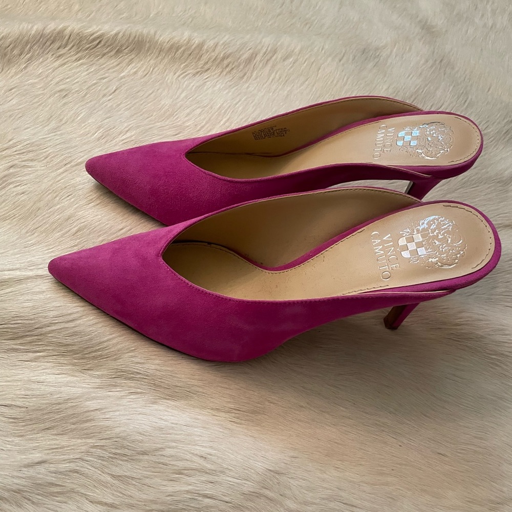 Vince Camuto Suede Heels